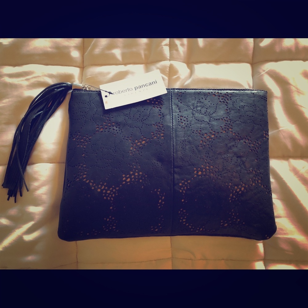 New Roberto Pancani Firenze fashion Pouch Clutch